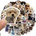 Roggoe Dog-Themed Decals – 50-Piece Set of Fun, Waterproof Stickers Featuring Adorable Dog Designs for Personalization